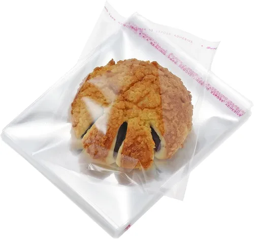 Miniatura 12 de Paquete de 200 bolsas de plástico de celofán de celofán de 2 x 2 pulgadas de grosor, pequeñas bolsas de plástico de celofán resellables