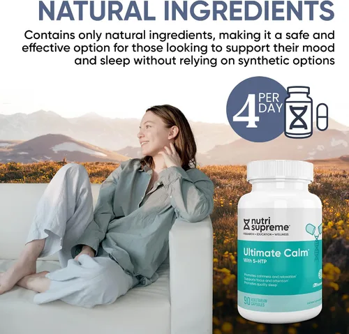 Miniatura 6 de Nutri Supreme Ultimate Calm, apoya el estado de ánimo tranquilo y relajado, sueño de calidad, 90 cápsulas naturales