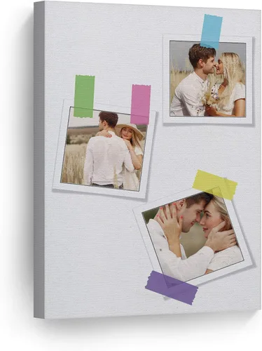 Miniatura 27 de Smile Art Design Impresión en lienzo personalizada: arte de pared con fotos personalizadas, hecho a pedido en Estados Unidos, lienzo premium