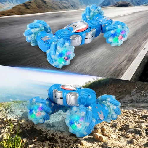 Miniatura 5 de BEMITON Coches RC de Control Remoto para Niños, Coche de Acrobacias RC con Sensor de Gestos Regalos para Niños de 6 7 8-12 9 10 11 Años, Camión