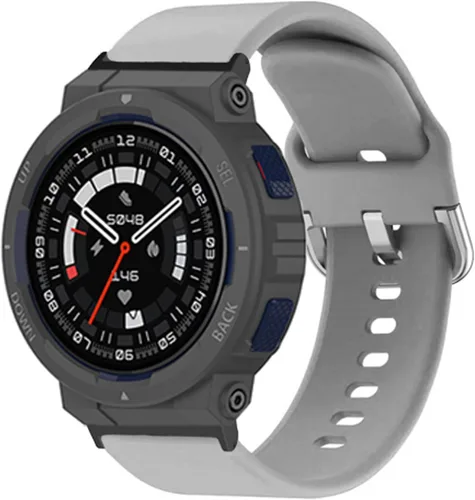 Miniatura 6 de hengkang Correas de reloj Amazfit Active Edge para mujeres y hombres, elegantes correas de repuesto de silicona ajustables para Amazfit Active Edge
