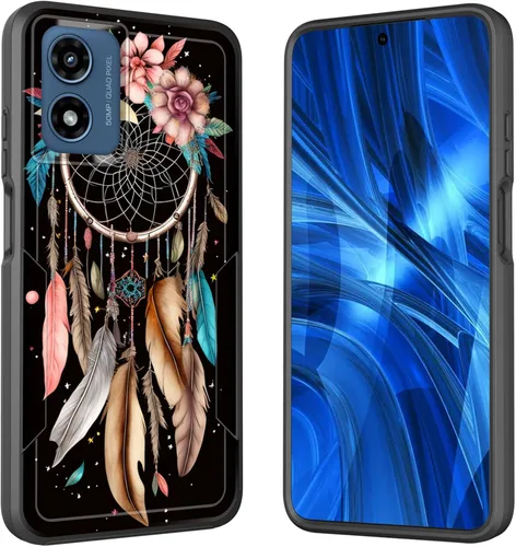 Miniatura 203 de Funda para Moto G 5G 2023, [probada en caídas de grado militar], resistente, resistente, resistente, a prueba de golpes, funda protectora