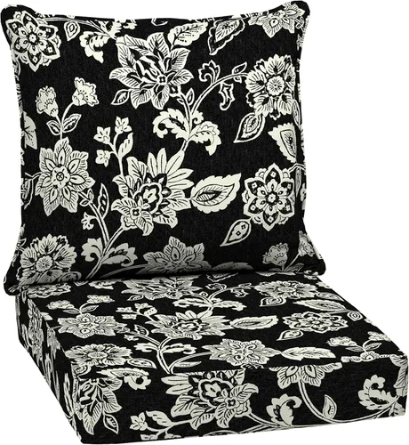 Miniatura 158 de Arden Outdoor Deep Seat Cushion Set, 24 x 24 pulgadas, Cojín para exteriores resistente al clima, a la lluvia y a la decoloración para silla, sofá