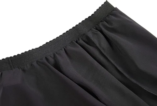 Miniatura 4 de Domusgo Girls Ballet Dance Chiffon Skirt Pull On Ballerina Dancewear for 2-12 Years Old Kids Competition Party Pink Black