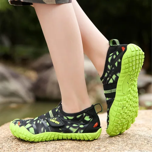 Miniatura 6 de UBFEN - Zapatos para el agua para niños y niñas, acuáticos y livianos, de secado rápido para ir a la playa, practicar deportes y natación, es como