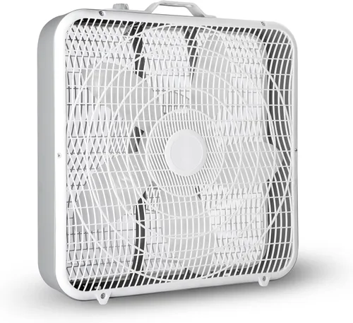 Miniatura 13 de Xcity Ventiladores de piso industriales de metal de 12 pulgadas, máximo 1800 CFM, ventilador de alta velocidad resistente con inclinación ajustable