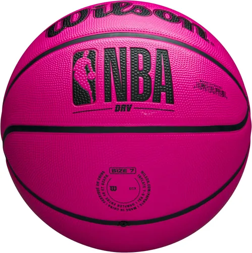 Miniatura 6 de Wilson NBA DRV Balón de baloncesto para exteriores con bomba - Rosa, Talla 7-29.5
