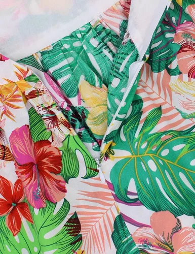 Miniatura 280 de Vestido de verano para niña, de algodón, con diseño floral