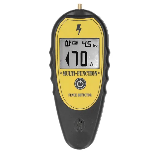 Probador de valla digital de 15 KV, probador de valla eléctrica, voltímetro de valla, probador de voltaje con pantalla LCD, buscador de fallas para