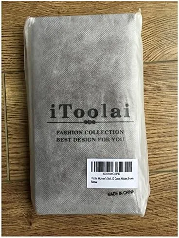 Miniatura 5 de iToolai Cartera de mano de piel sintética de color sólido para mujer, cartera y tarjetas de identificación de crédito