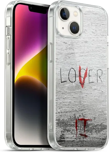 Miniatura 15 de Head Case Designs Funda de gel suave con licencia oficial de la película de TI Pennywise 2 Graphics compatible con Apple iPhone 15 Pro