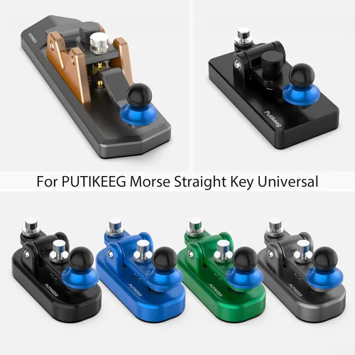 Miniatura 2 de Putikeeg Botones de teclas rectas azules Accesorios 06