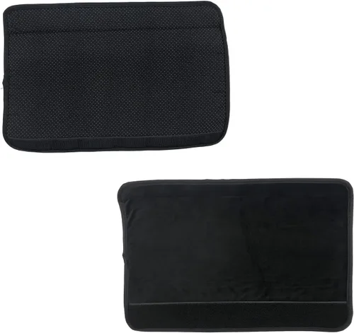 2 fundas de poliéster extraíbles y duraderas, lavables a máquina, para silla de oficina