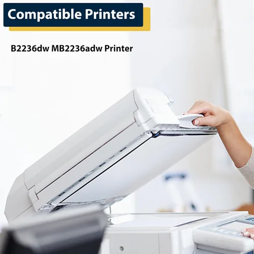Miniatura 2 de APRONE B2236 B220Z00 Unidad de tambor compatible con unidad de imagen B2236 para impresora B2236dw MB2236adw (12500 páginas, 1 paquete)