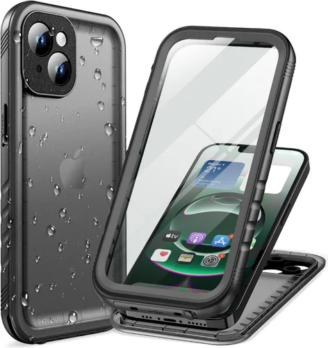 Miniatura 48 de Cozycase TOP Funda impermeable para iPhone 17 Pro Max - Grado militar resistente a todo 360 con protector de cámara de pantalla, doble IP68 a prueba