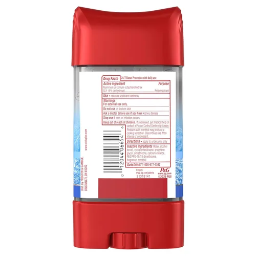 Miniatura 9 de Old Spice Red Collection - Desodorante antitranspirante + gel de baño para hombres, especias frías con aroma a menta fresca, protección contra