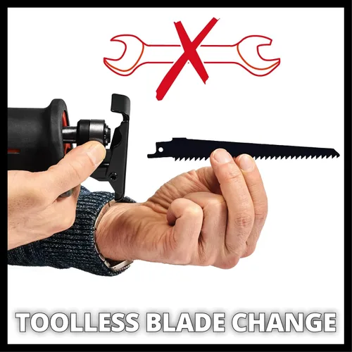 Miniatura 5 de Einhell TE-AP18LI Power-X-Change - Sierra universal inalámbrica de 18 voltios, unidad desnuda