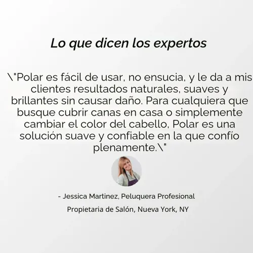 Miniatura 6 de POLAR HAIR CARE Kit de Champú Tinte de Cabello Natural Vegano Semipermanente para Cabello Canoso, Mujeres y Hombres (Marrón Oscuro), EE.UU. 6.76 Fl