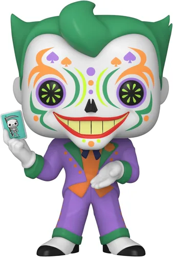 Miniatura 2 de Funko POP Heroes: Dia De Los DC - Joker, Multicolor