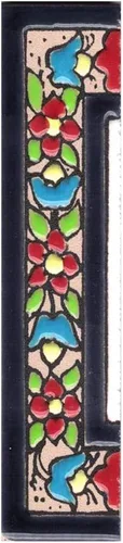 Miniatura 5 de Número de Casa - Número para Casa, Cerámica Esmaltada, Técnica Española Pintada a Mano Cuerda Seca, Nombres y Direcciones, Modelo Flor 2.2 x 4.1 in 8