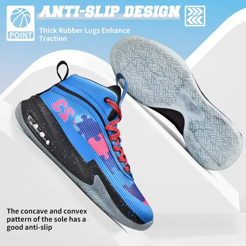 Miniatura 5 de ASHION Boys Girls Shoes Sneakers Kids Shoes Boy's Running Shoes for Kids Basketball Shoes Tennis Shoes Non-Slip Sneakers