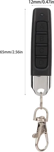 Miniatura 6 de Abridor universal de puerta de garaje de 433.92 MHZ impermeable con control remoto de 4 canales, clonador de llaves de puerta de garaje para auto