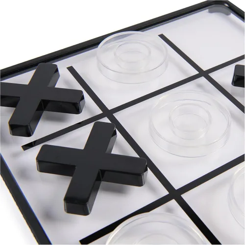 Miniatura 6 de Spin Master Games, Cardinal Classics Tic Tac Toe, juego de mesa clásico, decoración moderna de mesa auxiliar, 2 jugadores, para edades de 5 años