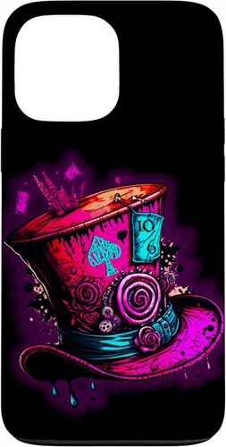 Miniatura 24 de Funda para iPhone 12/12 Pro We're All Mad Here Pink Steampunk Alicia en el país de las maravillas