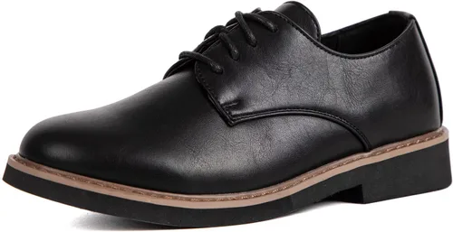 CHERRY POPO Mocasines para niños, zapatos de barco casuales para niños, zapatos de vestir para niños