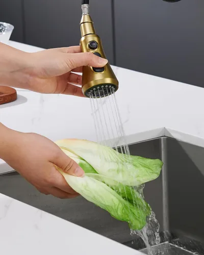 Miniatura 5 de Cabezal de llave de cocina de repuesto, cabezal de pulverización de llave de cocina de 3 funciones con 15 adaptadores - Reemplazo de boquilla