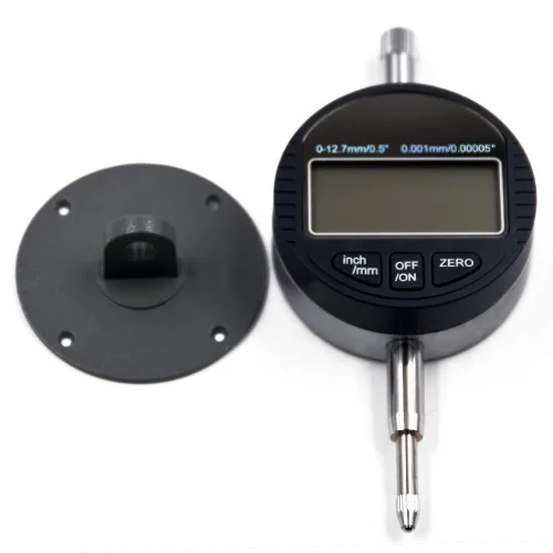Indicador electrónico de marcado digital medidor de calibres pulgadas/conversión métrica 0-0.5 pulgadas/0.500 in 0.00005 pulgadas/0.000 in