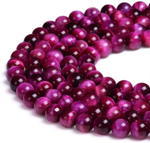 Miniatura 12 de Cuentas sueltas de jade azul teñido natural de 6 mm, cuentas redondas lisas, aproximadamente 15.5 pulgadas, para hacer pulseras y collares de Jade