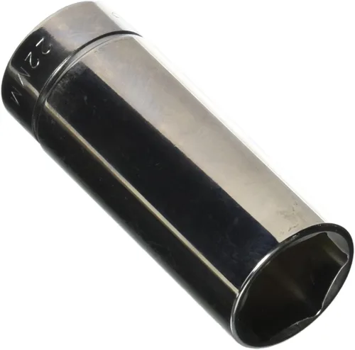 Miniatura 4 de Williams JHWBMD-624 SUPERTORQUE - Llave de vaso de 3/8 pulgadas, 6 puntos, profundidad métrica, tamaño 24mm, acabado cromado de alto brillo