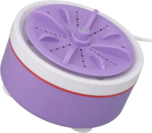 Miniatura 4 de Mini lavadora turbo, lavadora de ropa pequeña portátil USB para viajes de negocios, lavadora de lavandería ajustable con temporizador para ropa