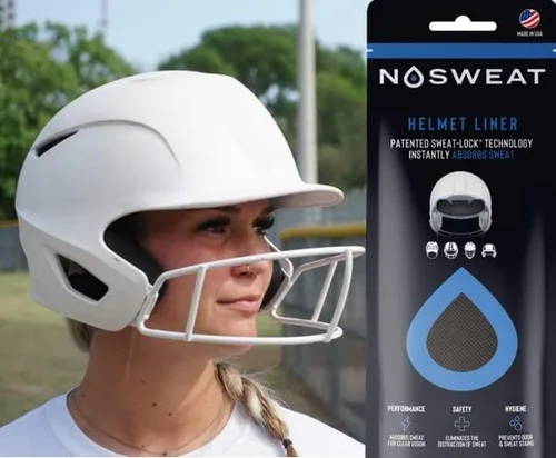 Miniatura 3 de NoSweat Trucker Hat Sweat Liner & Mesh Hat Sweat Guard Bands Patentado