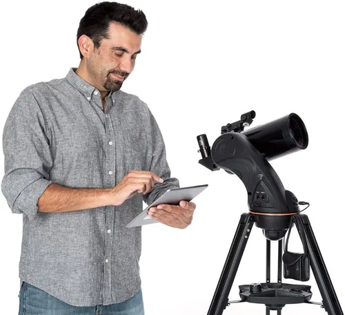 Miniatura 7 de Celestron astrofi 130 WiFi Telescopio de reflector experiencia inalámbrica Reflejando, Negro (22203)