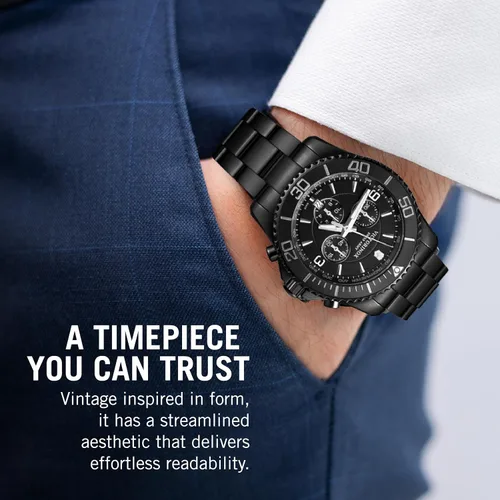 Miniatura 4 de Victorinox Reloj Maverick Chrono Black Edition - Reloj de pulsera atemporal