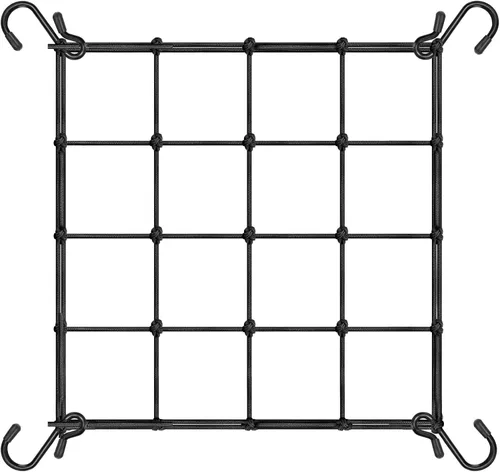 VIVOSUN Red de Enrejado Elástica de 2 x 2 Pies con 4 Ganchos para Plantas Trepadoras, Vegetales, Frutas y Flores, Paquete de 1