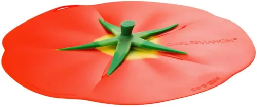 Miniatura 7 de Charles Viancin - Tapa de silicona para tomate para almacenamiento de alimentos y cocinar - 11 pulgadas - Sellado hermético en cualquier superficie