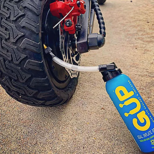 Miniatura 8 de G U P (GÜP Kwiki) Sellador e inflador de neumáticos de fijación rápida; para bicicleta de montaña, carretera, ciclocross, grava; sella y reparación