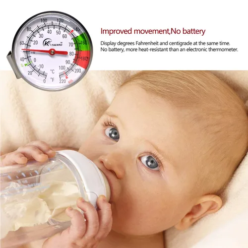 Miniatura 4 de KT THERMO - Termómetro de lectura instantánea de 2 pulgadas, mejor para bebidas de café, espuma de leche con chocolate