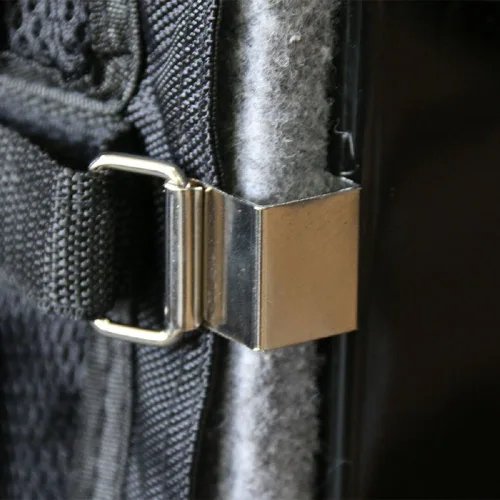 Miniatura 4 de SPIKA Organizador de panel de puerta seguro para pistola más pequeña (10 W42 H) Ancho ajustable de hasta 16 pulgadas