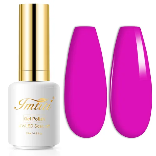Miniatura 34 de Esmalte de uñas en gel color rojo oscuro, 1 unidad, 0.5 onzas líquidas, color rojo marronado, esmalte de remoción UV LED, arte de uñas/salón de rojo