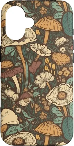 Retro Vintage Flower Hippie Estética Cottagecore Seta Funda para iPhone 16