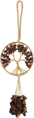 Miniatura 9 de Adorno de cristal curativo Árbol de la Vida Amatista Natural Árbol de la Vida Charm Espejo de Coche Accesorios Hippie Boho Interior Habitación