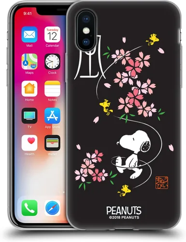 Miniatura 201 de Carcasa de gel para iPhone 7 Plus/iPhone 8 Plus, diseño de Snoopy Oriental de Peanuts, Badges