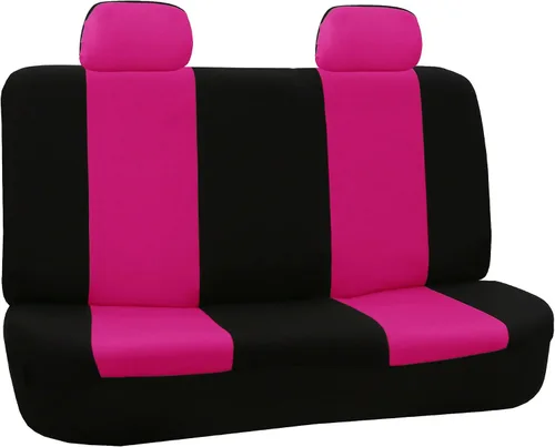 Miniatura 30 de FH Group - Juego de fundas de asientos para automóvil, de tela beige, para SUV, sedán y camioneta, para asientos de respaldo bajo con reposacabezas