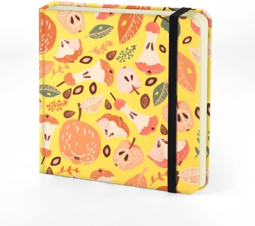 Miniatura 21 de Mifuner Cuadernos Mini de 5x5, 80gsm, Páginas en Blanco, Cuadernos de Bocetos, Diario de Viajes, Cuaderno de Bolsillo, Tapa Dura, Cuaderno