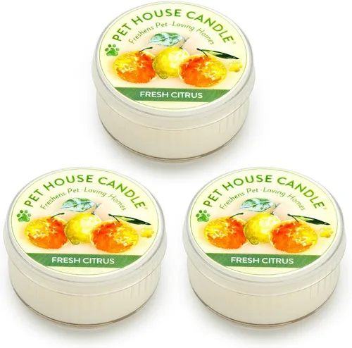 Miniatura 18 de Pet House - Mini velas para olor de mascotas, a base de plantas, velas perfumadas aptas para perros y gatos, té verde lavanda, paquete de 3