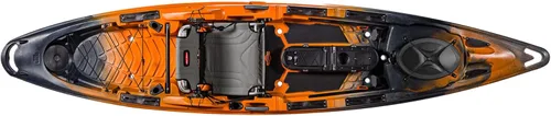 Miniatura 4 de Old Town Sportsman BigWater 132 Solo Sit-on-Top Fishing Paddle Kayak, 13 ft 2.04 in Camuflaje Ember